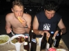 Grillen nach dem letzten Inlinehockey Training 2008