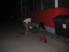 Grillen nach dem letzten Inlinehockey Training 2008