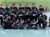 Die Phantoms mit der Trophäe für den 2.Platz in der Playoff Gruppe G! 12.4.2008