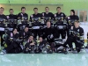 Die Phantoms mit der Trophäe für den 2.Platz in der Playoff Gruppe G! 12.4.2008