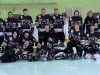 Die Phantoms mit der Trophäe für den 2.Platz in der Playoff Gruppe G! 12.4.2008