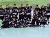 Die Phantoms mit der Trophäe für den 2.Platz in der Playoff Gruppe G! 12.4.2008